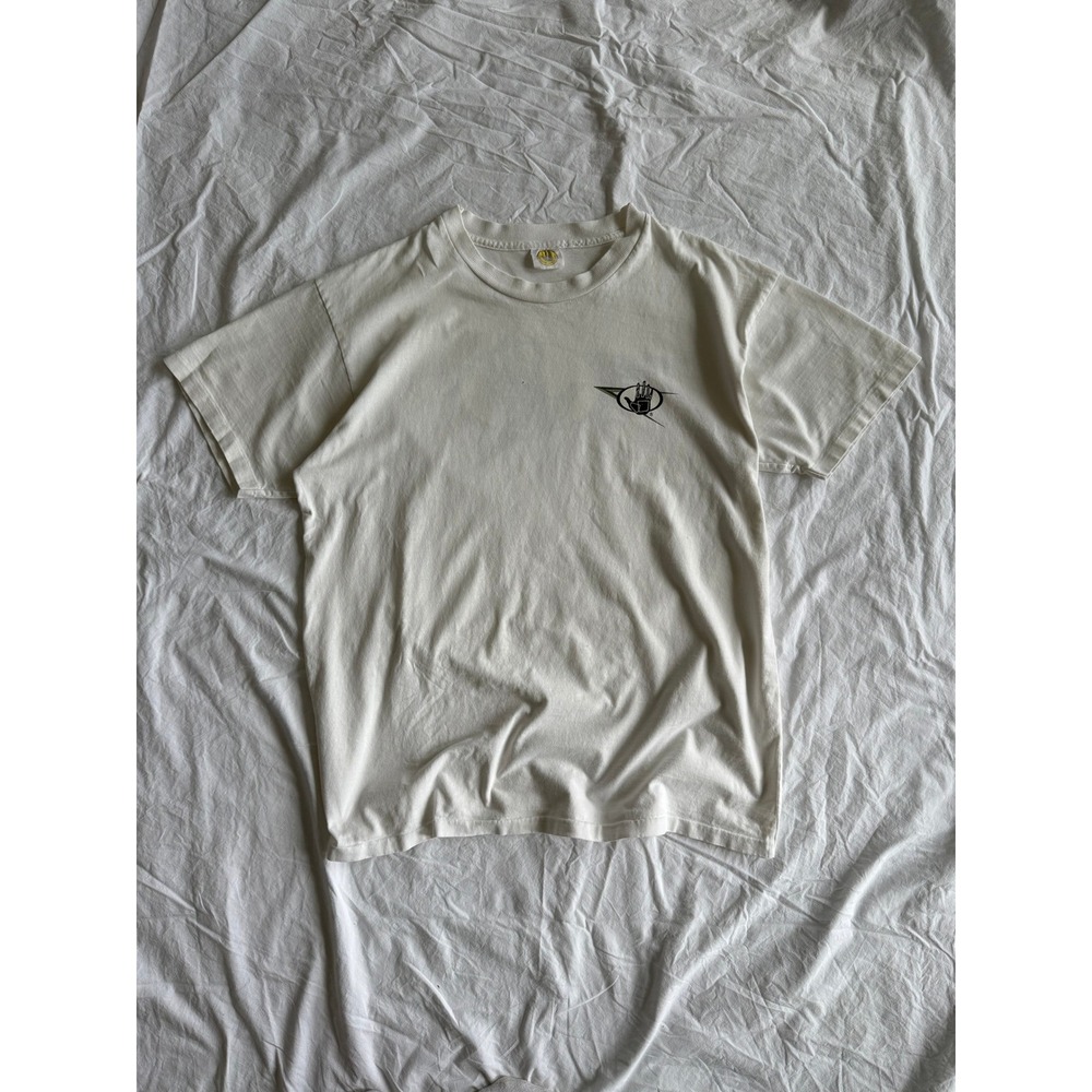 Vintage Body Glove T-Shirt Mens XL White Surf Graphic Logo Tee 90s Streetwear